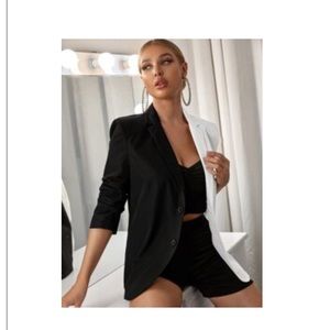 Black and White Color-Block blazer! NWT